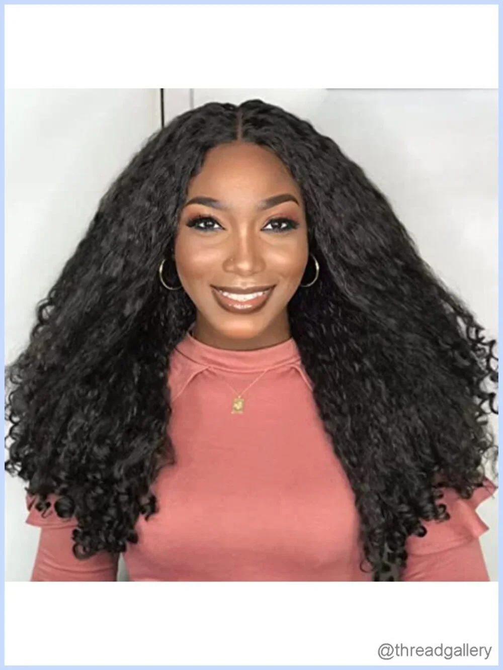 Synthetic T Part Lace Front Wig 20 Inch Heat Friendly